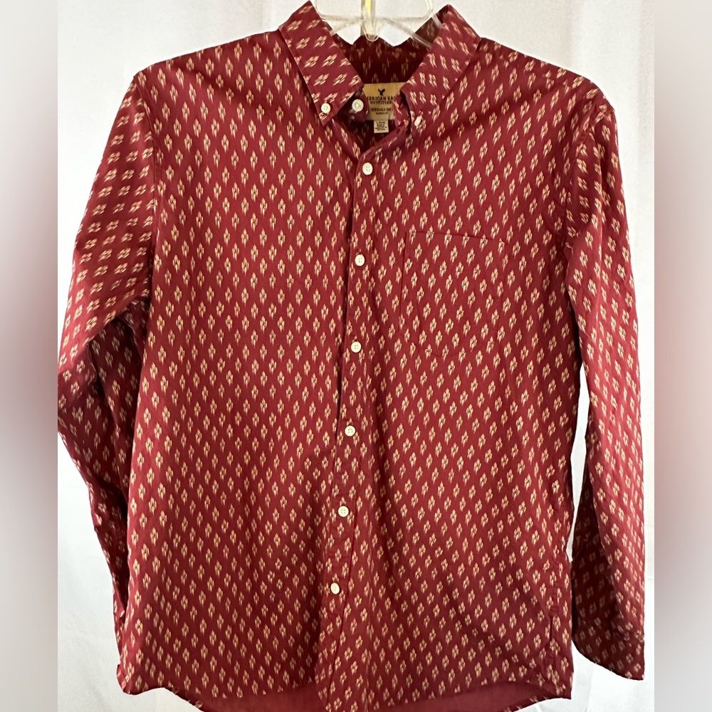 American Eagle 🦅 Outfitters. Young men’s, long sleeve, button down. Size Large.